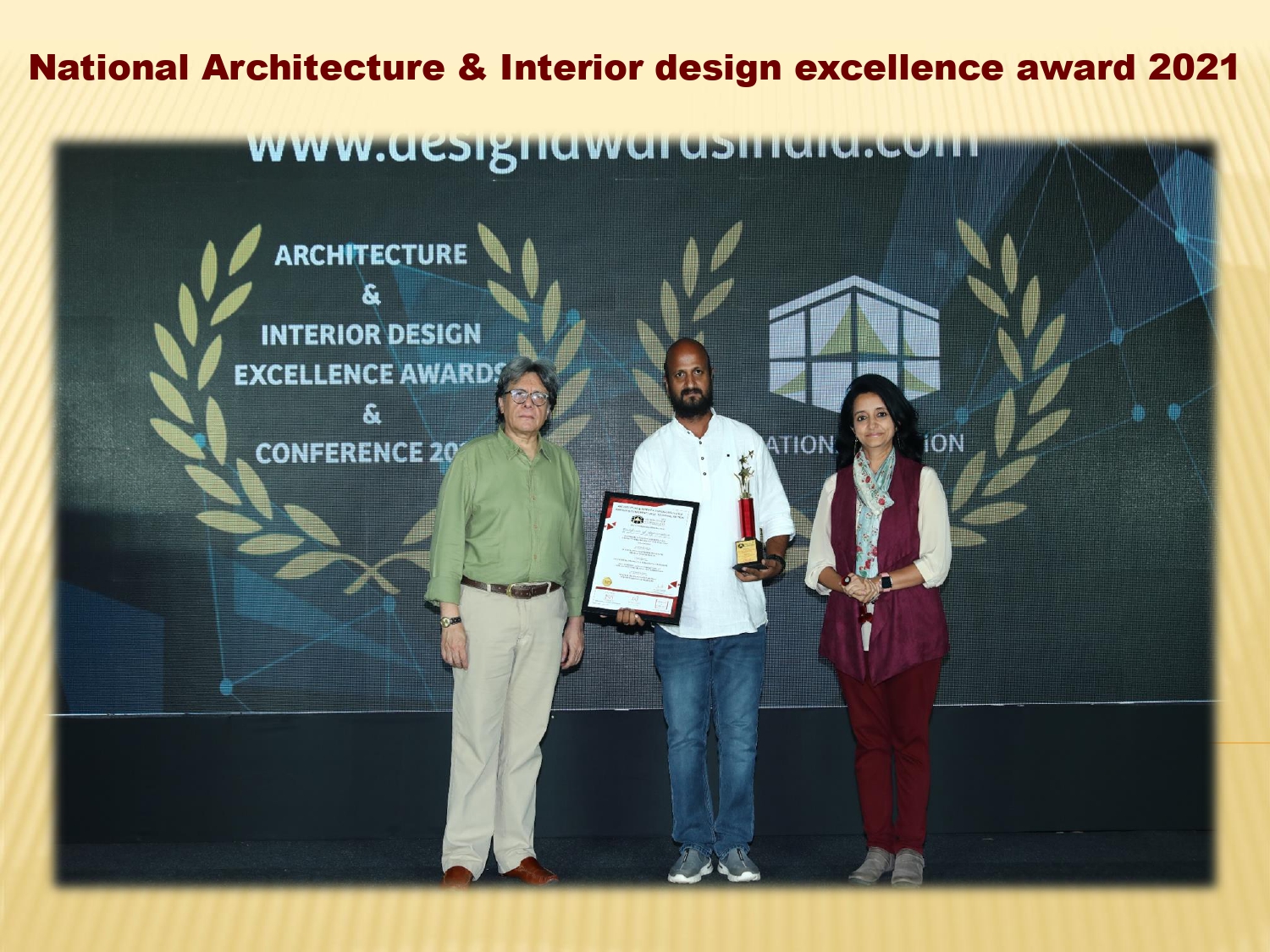 National Architecture & Interior Design Excellence Award 2021